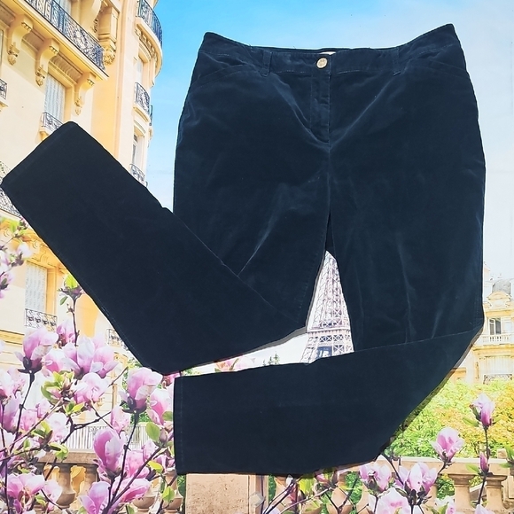 Chicos Soft Feel Green Pants Size 2 - Picture 1 of 5